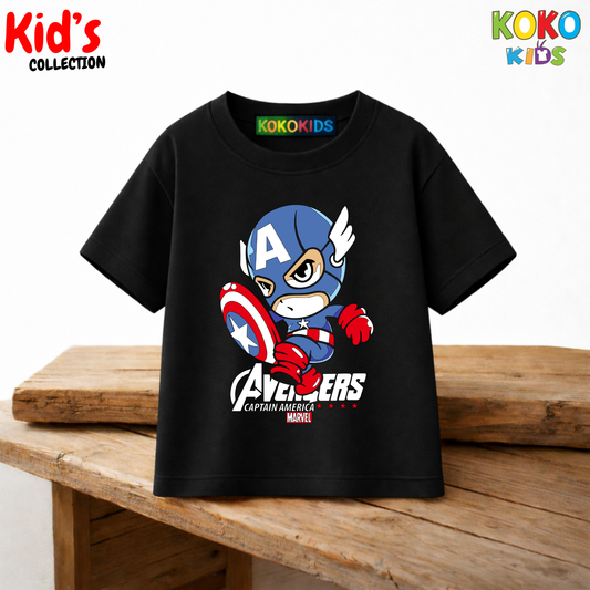Kid's Premium Drop Shoulder T-shirt - Avenger