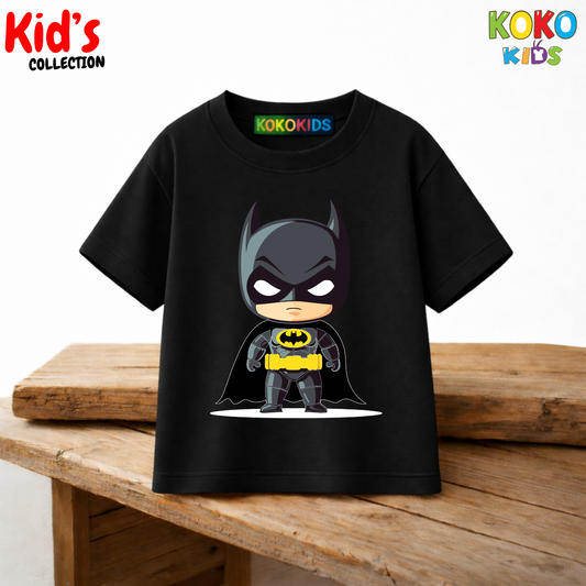 Kid's Premium Drop Shoulder T-shirt - Batman
