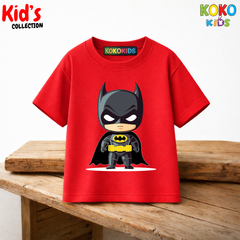 Kid's Premium Drop Shoulder T-shirt - Batman