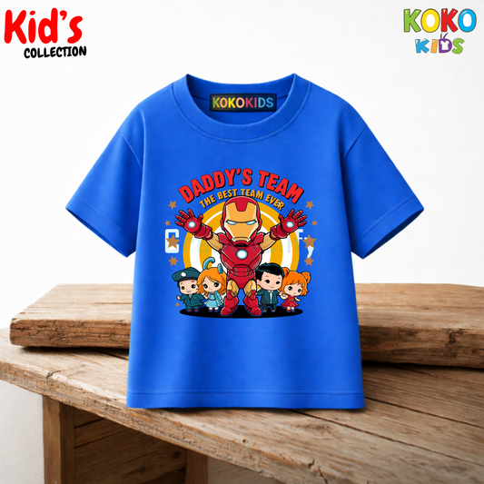 Kid's Premium Drop Shoulder T-shirt - Ironman