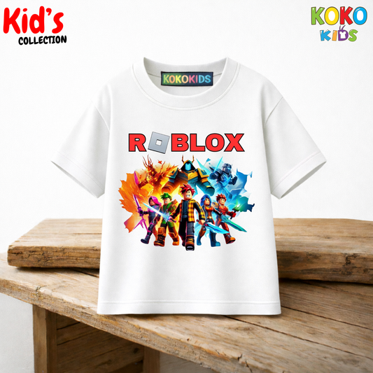 Kid's Premium Drop Shoulder T-shirt - Roblox