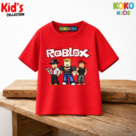 Kid's Premium Drop Shoulder T-shirt - Roblox
