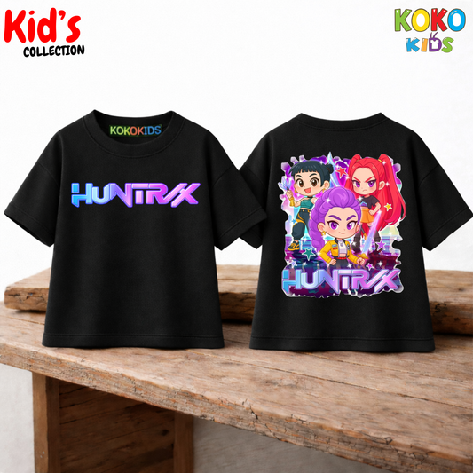 Kid's Premium Drop Shoulder T shirt - Both side design