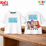 Kid's Premium Drop Shoulder T shirt - Both side design