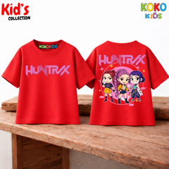 Kid's Premium Drop Shoulder T shirt - Both side design
