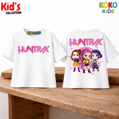 Kid's Premium Drop Shoulder T shirt - Both side design