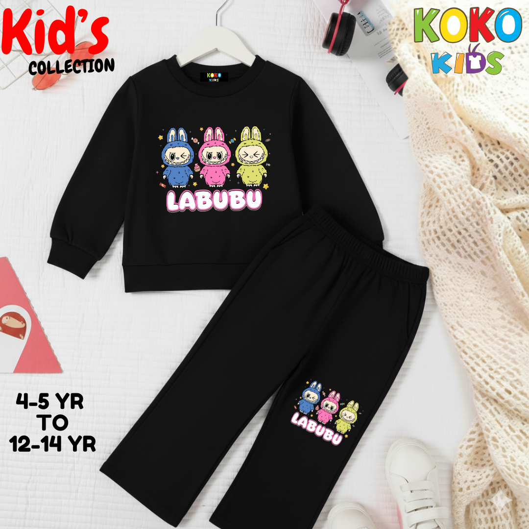 GIRL'S SWEATSHIRT SET - LABUBU 8/9 YEAR